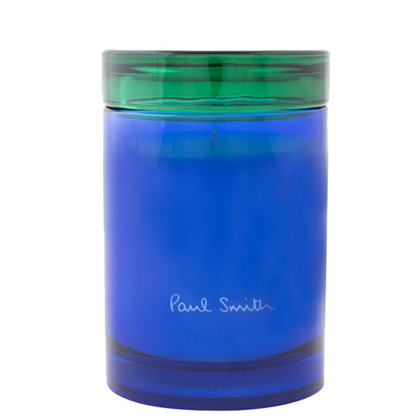 Paul Smith Duftkerze Early Bird,Glasgefäss, blau-grün